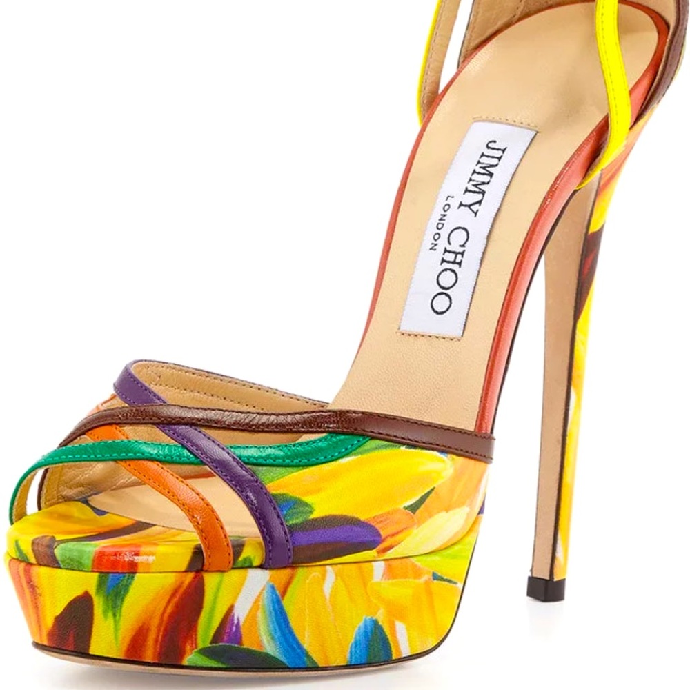 Jimmy Choo Platform heel Sandals. European size 39